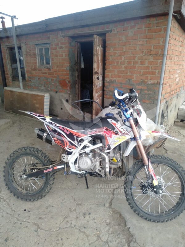 Комплект наклеек на WELS 125-140-250 ala KTM — изображение 3