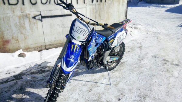 Комплект наклеек Yamaha YZF-450 2003-2005 BLUE — изображение 3