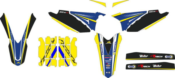 Комплект наклеек на SHERCO 300SE