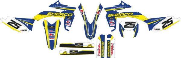 Комплект наклеек на SHERCO HELAINDO-ONOFRE
