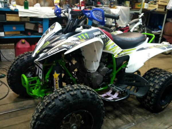 Комплект наклеек Yamaha YFM-250-R MONSTER 2008-2014 — изображение 3