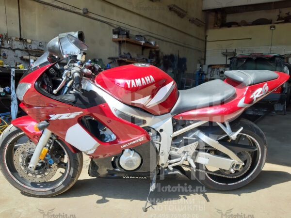 Комплект наклеек Yamaha YZF-R6 2001 MINI — изображение 3