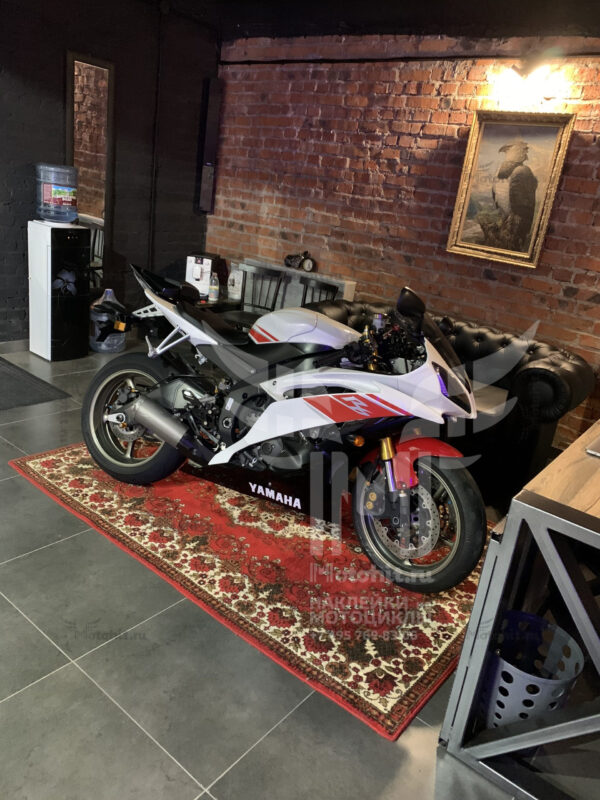 Комплект наклеек Yamaha YZF-R6 2008-2009 RED — изображение 3