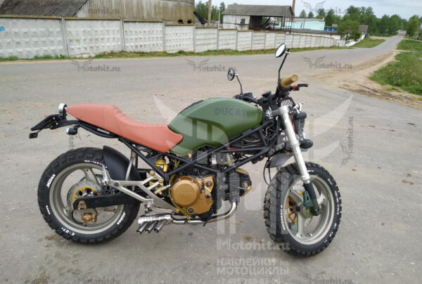 Наклейка DUCATI OLD-2 — изображение 5