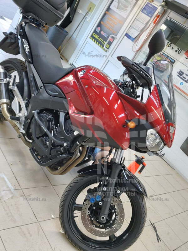 Комплект наклеек Yamaha TDM-900 2006-2008 BLACK — изображение 3