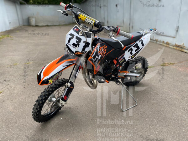 Комплект наклеек KTM SX-65 2009-2015 FOX — изображение 3
