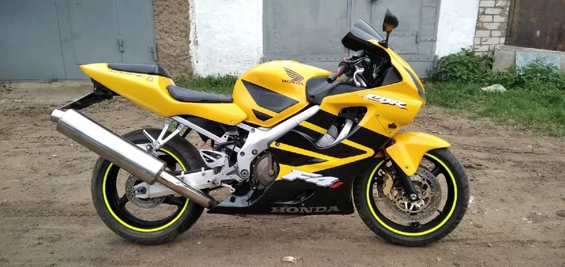 Комплект наклеек Honda CBR-600-F4I 2001-2005 GOLD — изображение 2