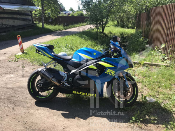 Комплект наклеек SUZUKI GSX-R-1000 2005-2006 SILVER-BLUE — изображение 3