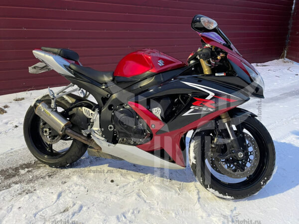 Комплект наклеек SUZUKI GSX-R-600 2008 GRAY — изображение 2