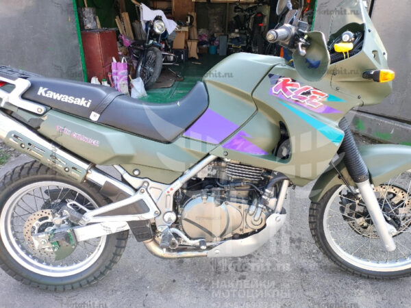 Комплект наклеек Kawasaki KLE-400-500 1998 — изображение 2