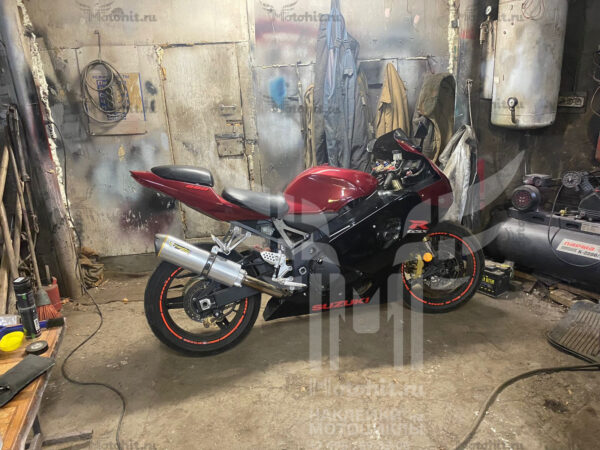 Комплект наклеек SUZUKI GSX-R-600 2006 CUSTOM COLOR — изображение 2