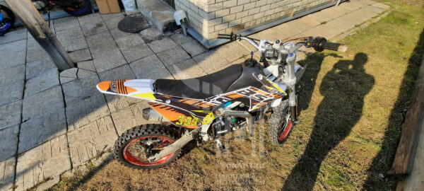 Комплект наклеек на мотоцикл BSE PH10 125-150CC 2018 ORANGE YELLOW — изображение 3