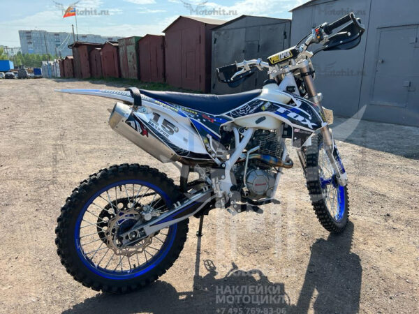 Комплект наклеек Motoland TT-250 dark FOX — изображение 3
