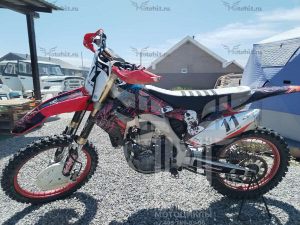 Комплект наклеек на HONDA CRF- 250R 2018-2019 — изображение 3
