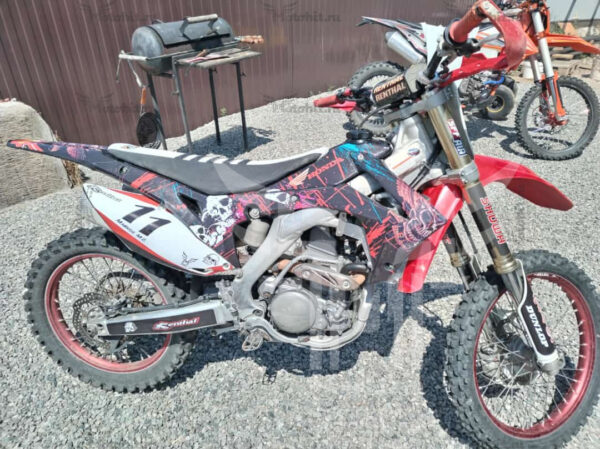 Комплект наклеек на HONDA CRF- 250R 2018-2019 — изображение 5