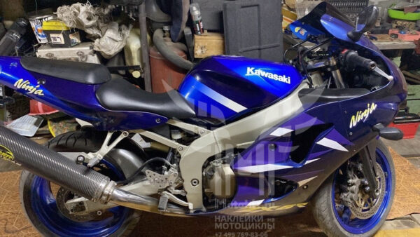 Комплект наклеек Kawasaki ZX-6R 2001 — изображение 5