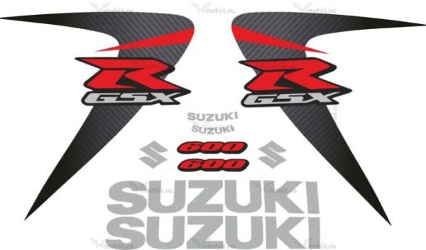 Комплект наклеек SUZUKI GSX-R-600 2006 CUSTOM COLOR