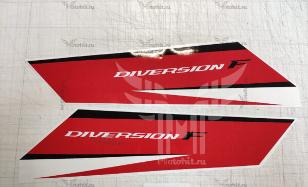 Комплект наклеек Yamaha XJ-6 2011 Diversion F — изображение 2