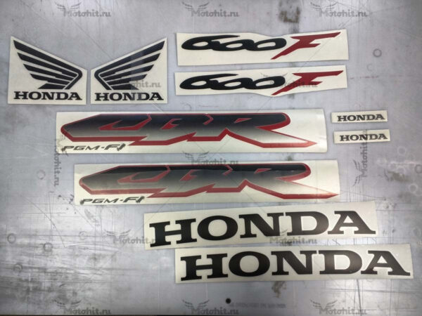 Комплект наклеек Honda CBR-600-F4I 2001-2006 FOR-LIGHT — изображение 2