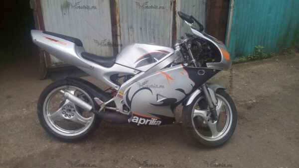 Комплект наклеек Aprilia RS-50 RS-125 2005 BLACK — изображение 3