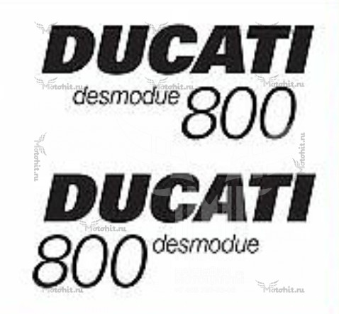 Наклейка DUCATI 800