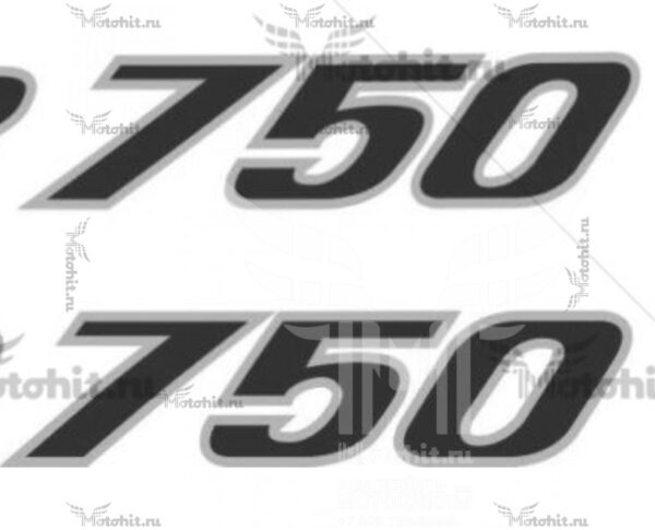 Наклейка HONDA 750 2