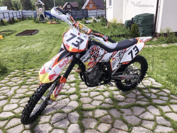 Комплект наклеек KTM SXF 2007-2010 REDBULL-BALTAS — изображение 3