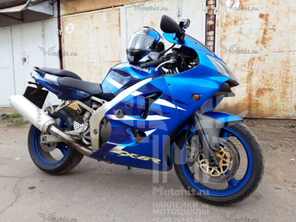 Комплект наклеек Kawasaki ZX-6R 2001 — изображение 3