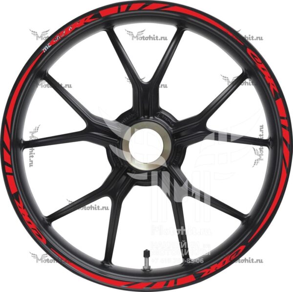 Комплект наклеек на обод колеса мотоцикла HONDA CBR