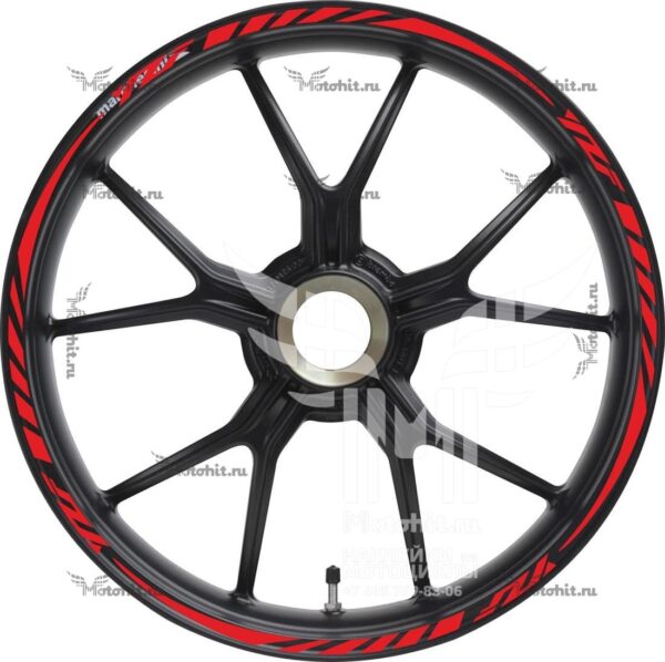 Комплект наклеек на обод колеса мотоцикла YAMAHA YZF
