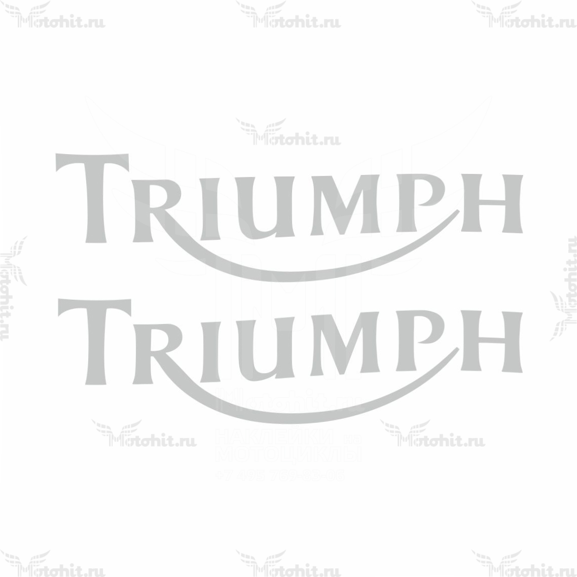 Наклейка DAYTONA TRIUMPH LOGO