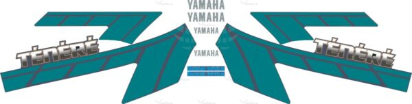 Комплект наклеек для YAMAHA-XTZ-660-TENERE-1993